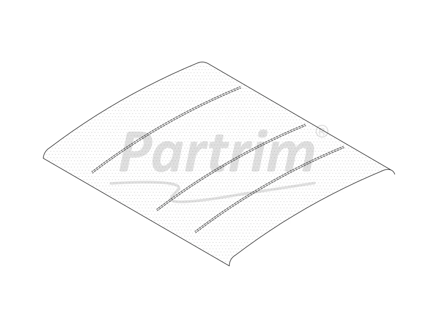 MERCEDES W116 HEADLINER