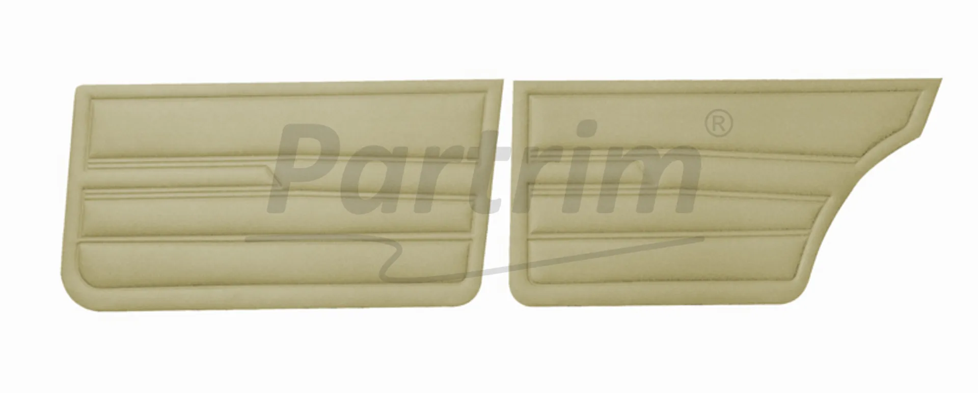 VW GOLF 1 JETTA 79-83 INTERIOR DOOR PANELS CREAM