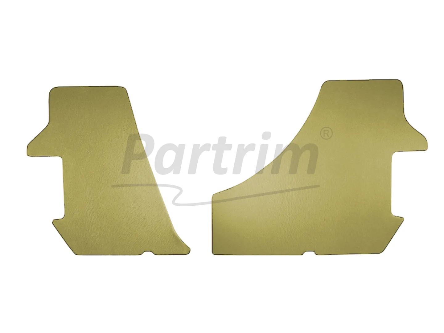 VW GOLF 1 CABRIO LUGGAGE SIDE PANEL R-L 2 PCS BEIGE