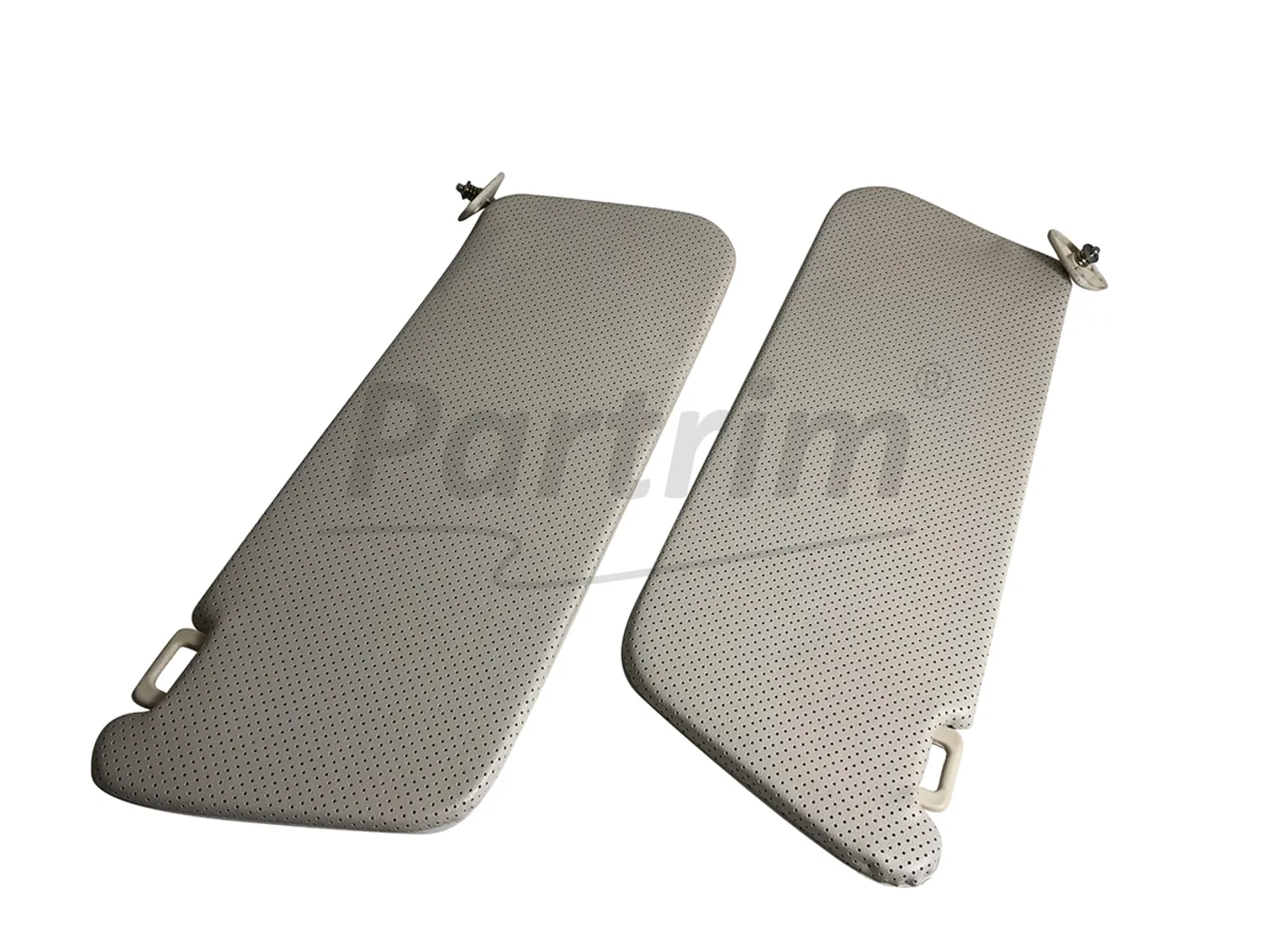 MERCEDES W109 INTERIOR SUNVISOR SET CREAM - PERFORATED