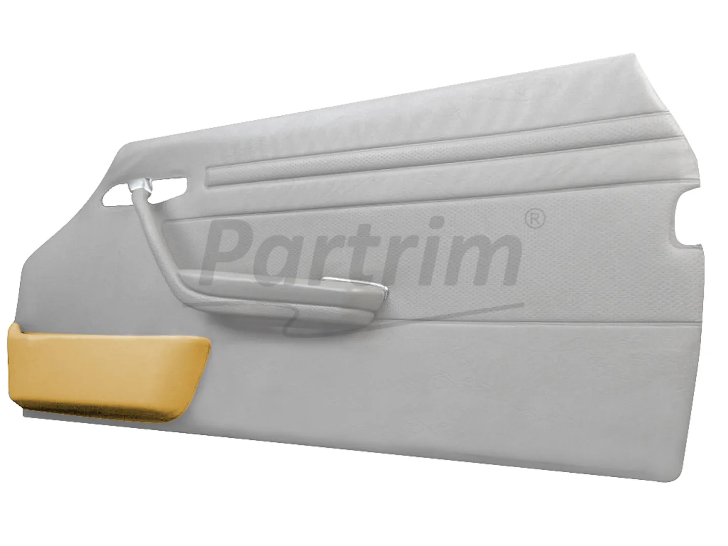 MERCEDES R107 DOOR POCKET BEIGE 2 PCS