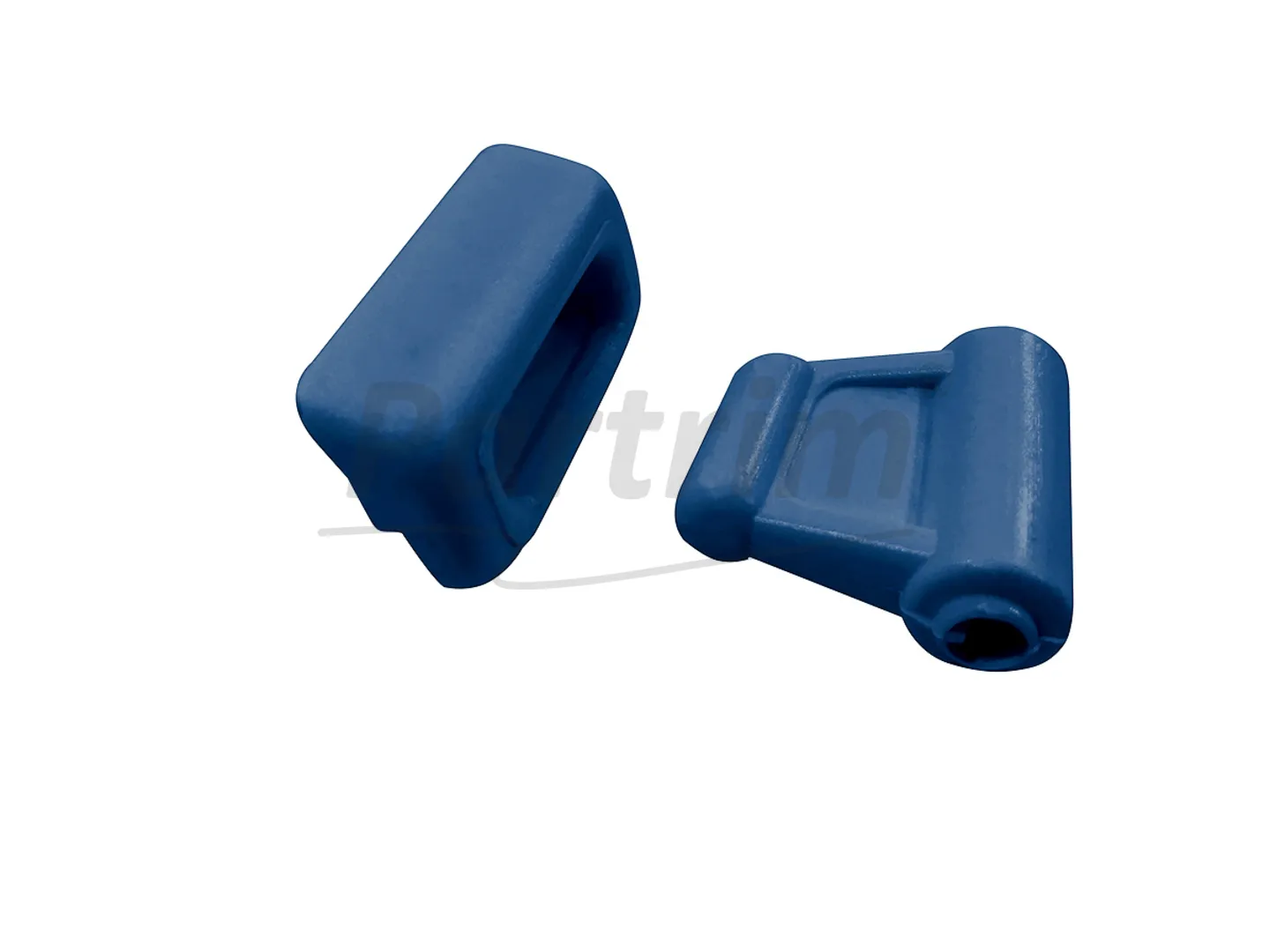 MERCEDES R107 SUNVISOR CLIPS DARK BLUE 1 SET