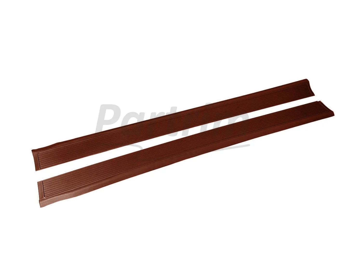 MERCEDES 107 DOOR SILL COVER BROWN