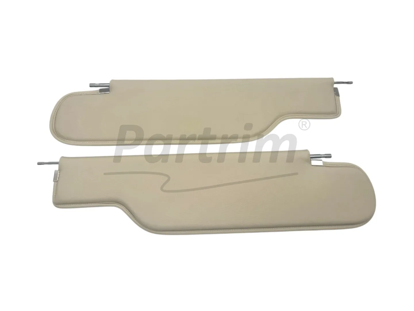 GM 68-72 GM A BODY COVERTIBLE SUNVISOR CREAM