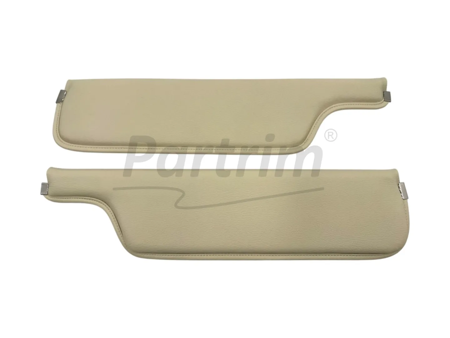 GM CORVETTE C2 64 SUNVISOR CREAM