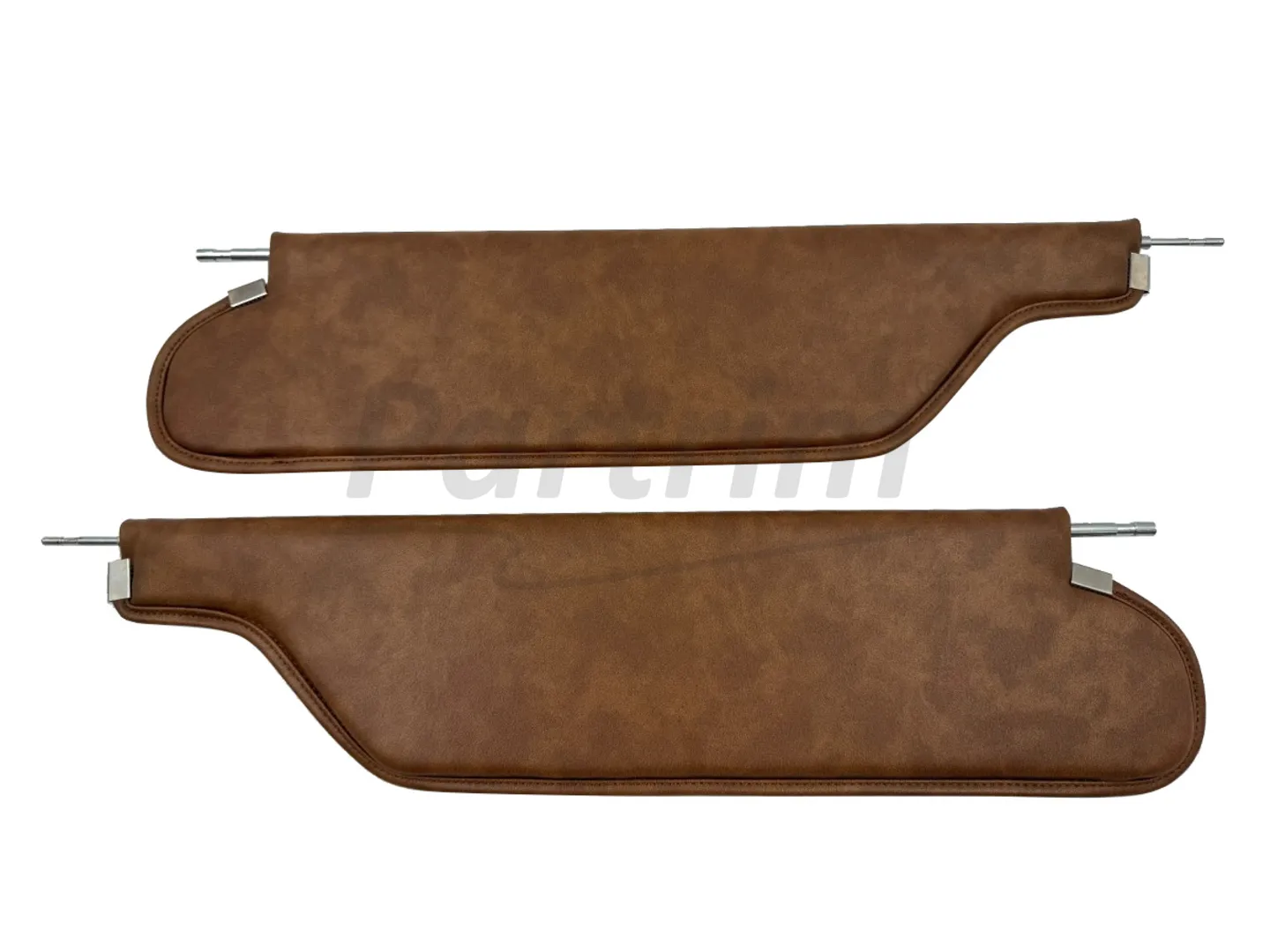 GM GTO LEMANS CHEVELLE CUTLASS CONVERTIBLE 66-67 SUNVISOR BROWN