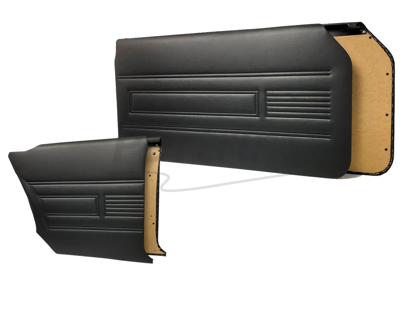 FORD 69-72 17M / 20M 2 DOORS DOOR PANEL SET DARK BLUE - 4 PCS