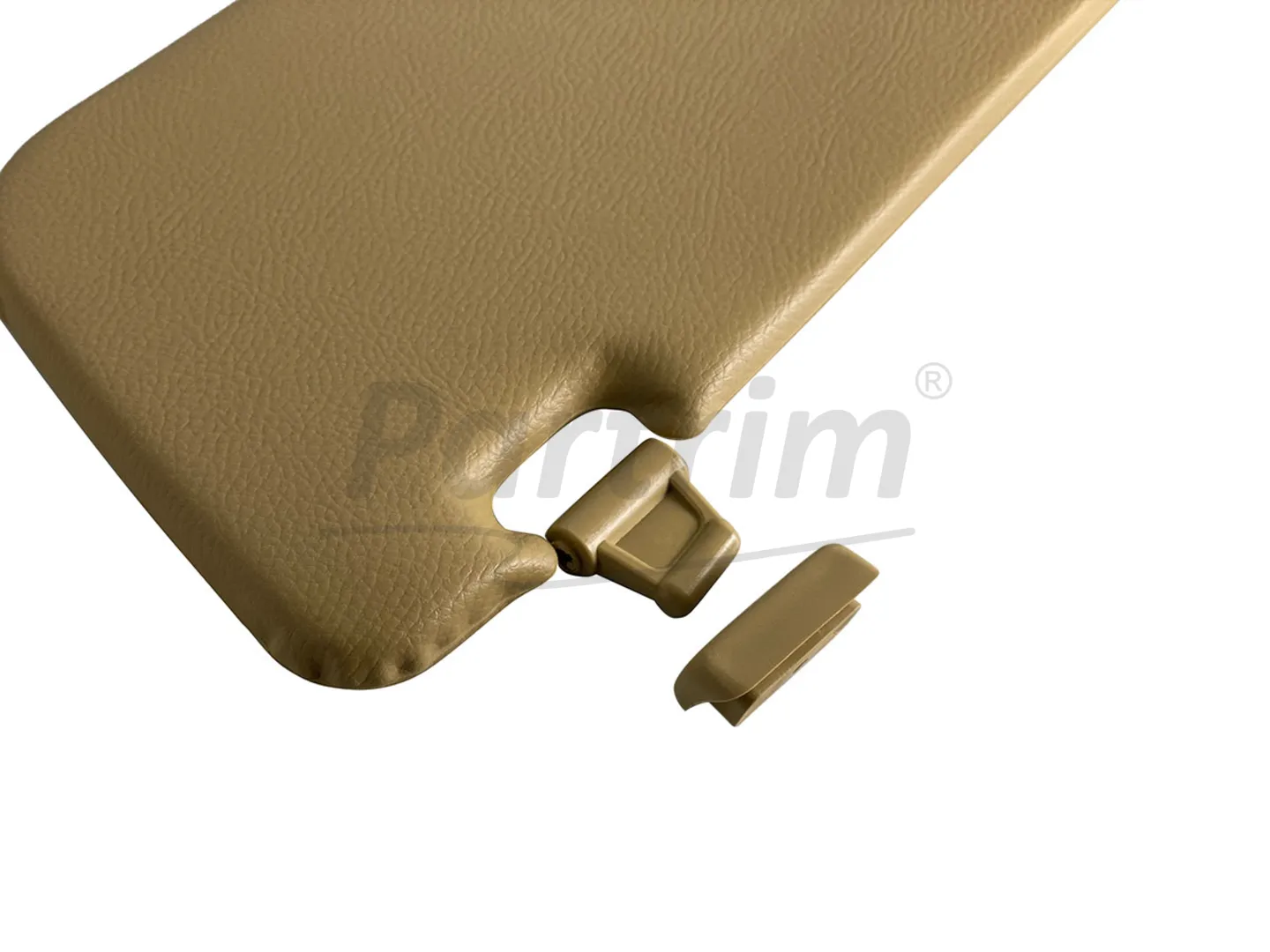 MERCEDES R107 CABRIO SUNVISOR BEIGE R-L