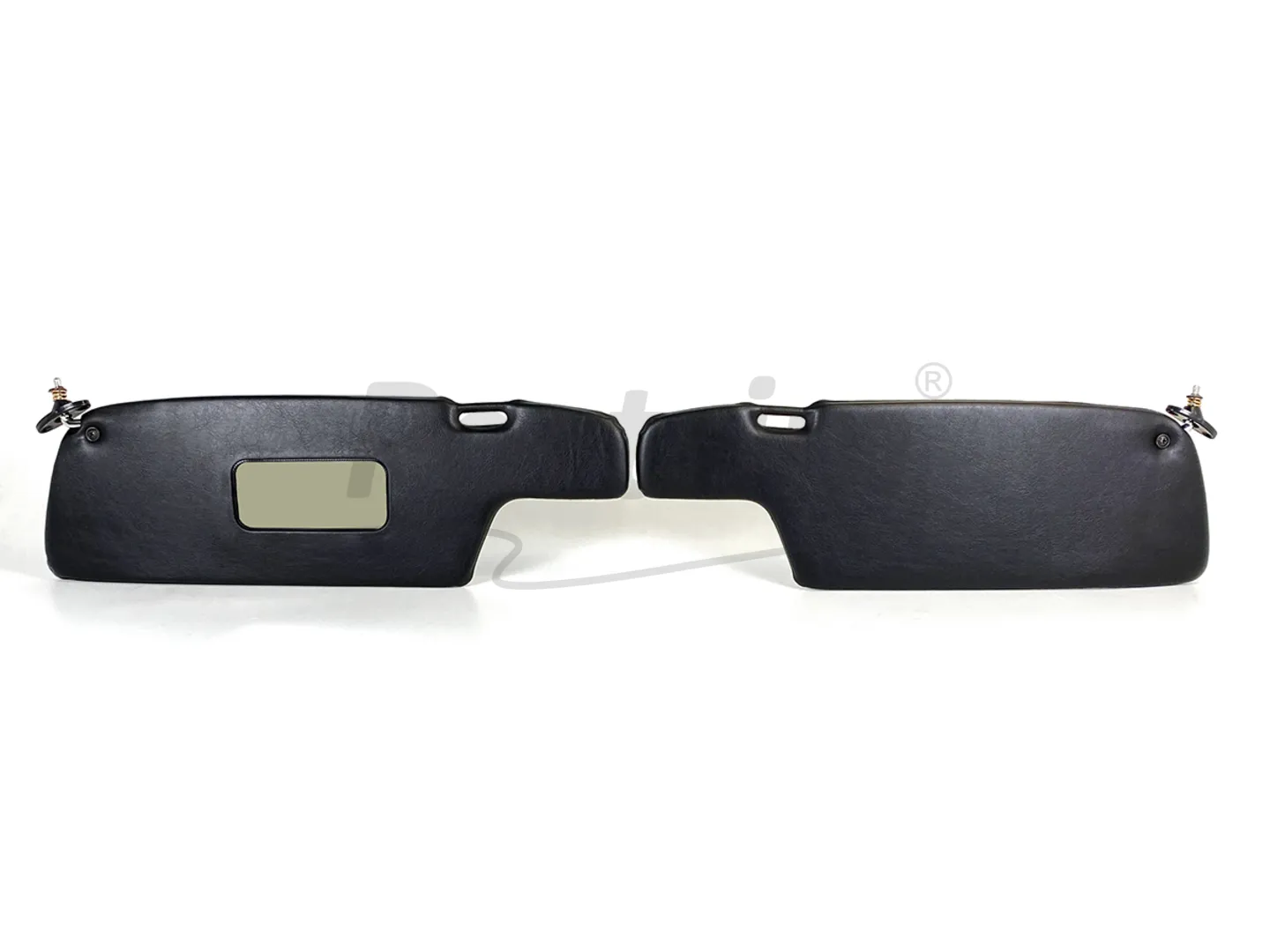 PORSCHE 911 COUPE 1969 - 1977 SUNVISOR SET BLACK  L - R  RHD
