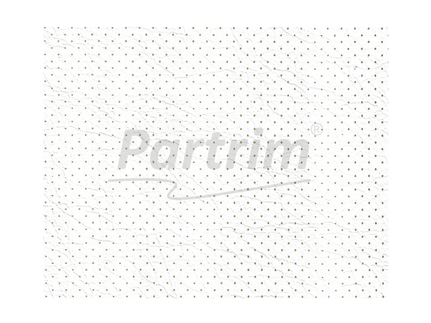 Porsche 356 A B C COUPE HEADLINER PERFORATED WHITE