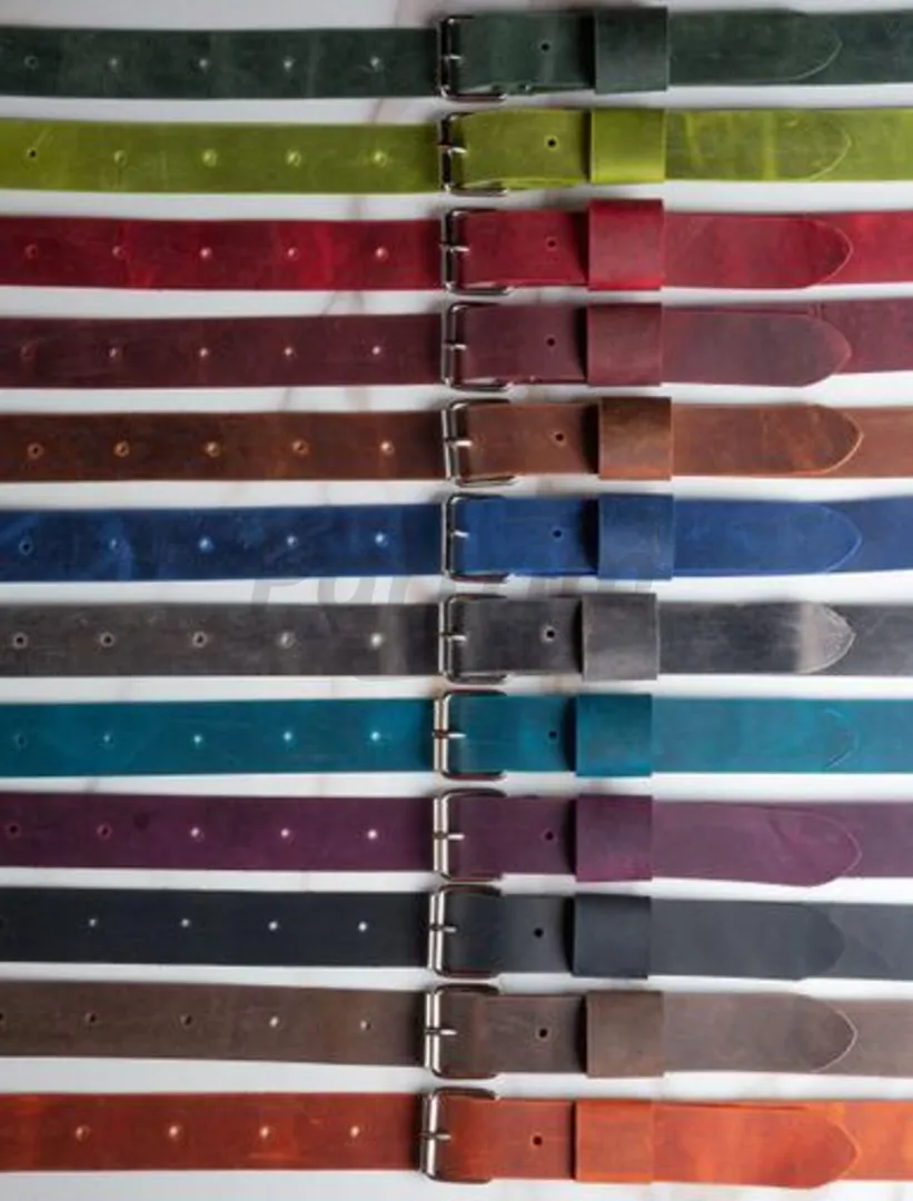LUGGAGE ROOF RACK LEATHER STRAPS 4 PCS PURPLE