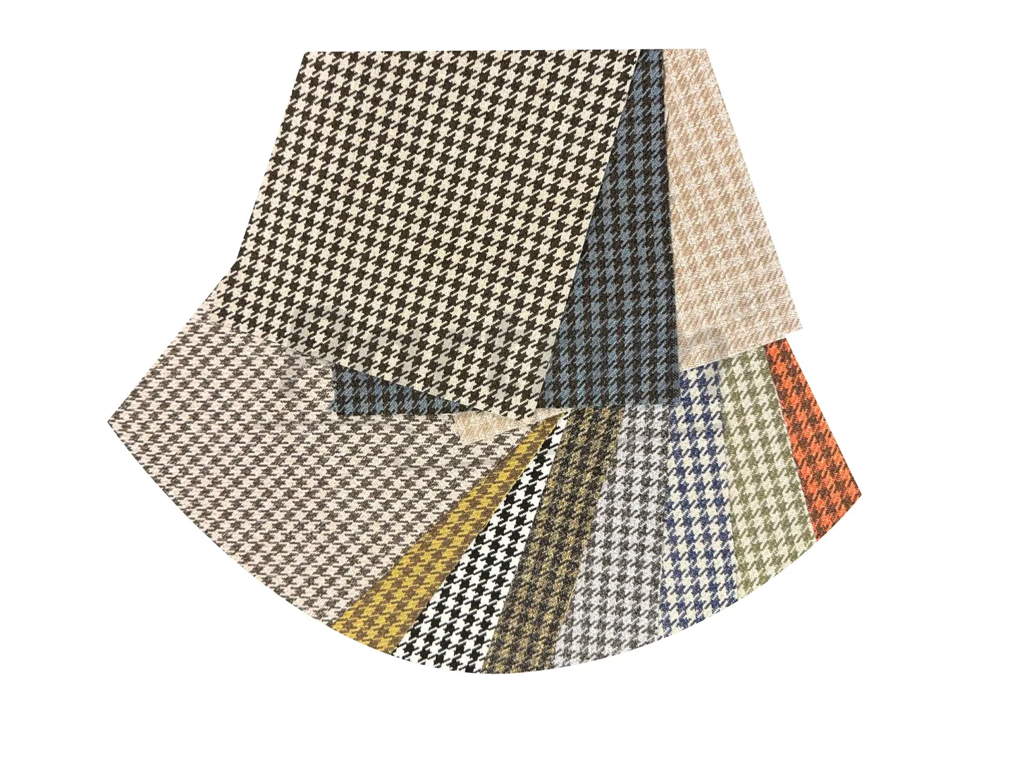 PORSCHE 911 PEPITA FABRIC LIGHT BROWN YELLOW 100 cm X 140 cm