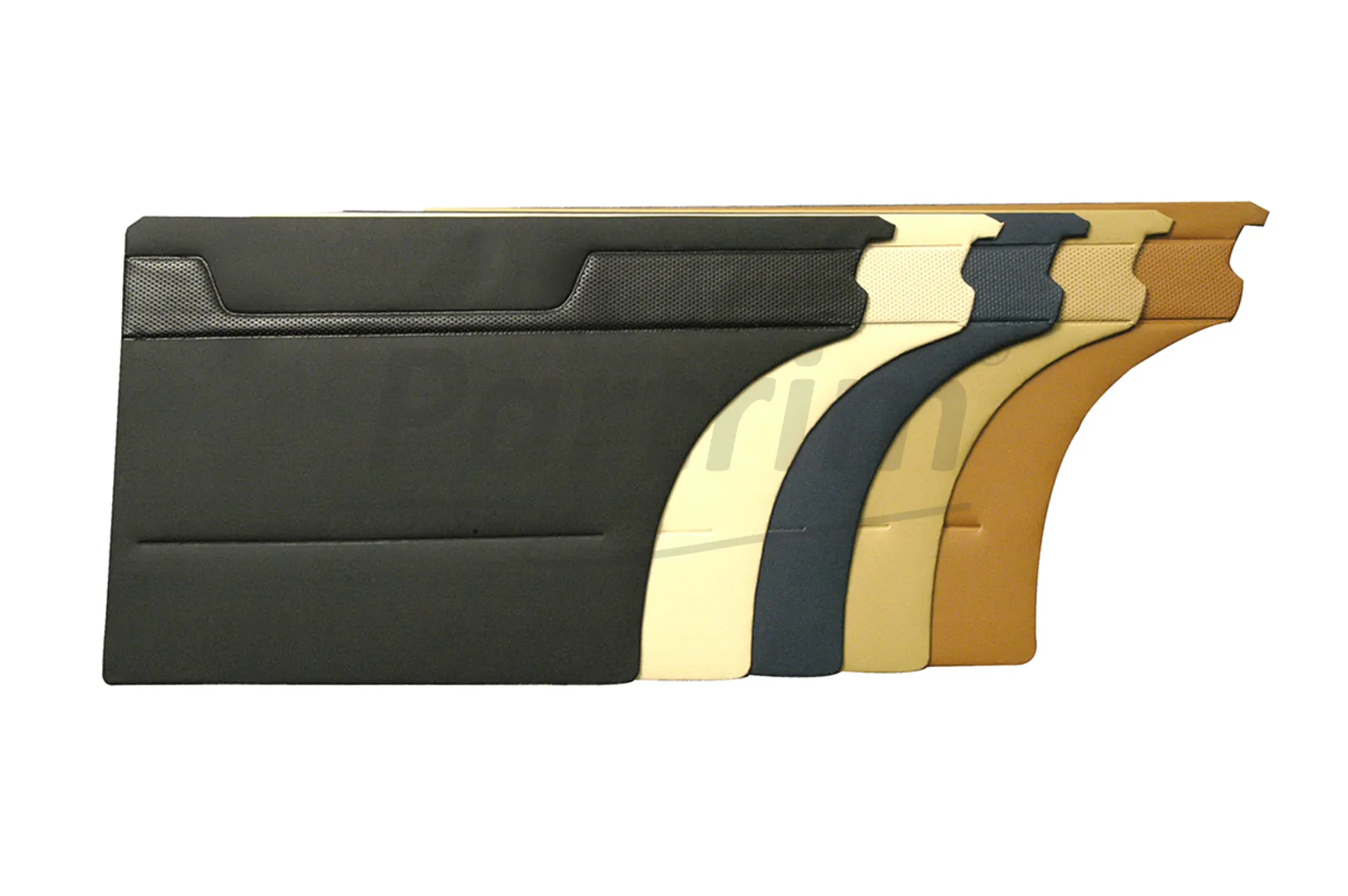 MERCEDES W115 DOOR PANEL SET BLACK 4 PCS