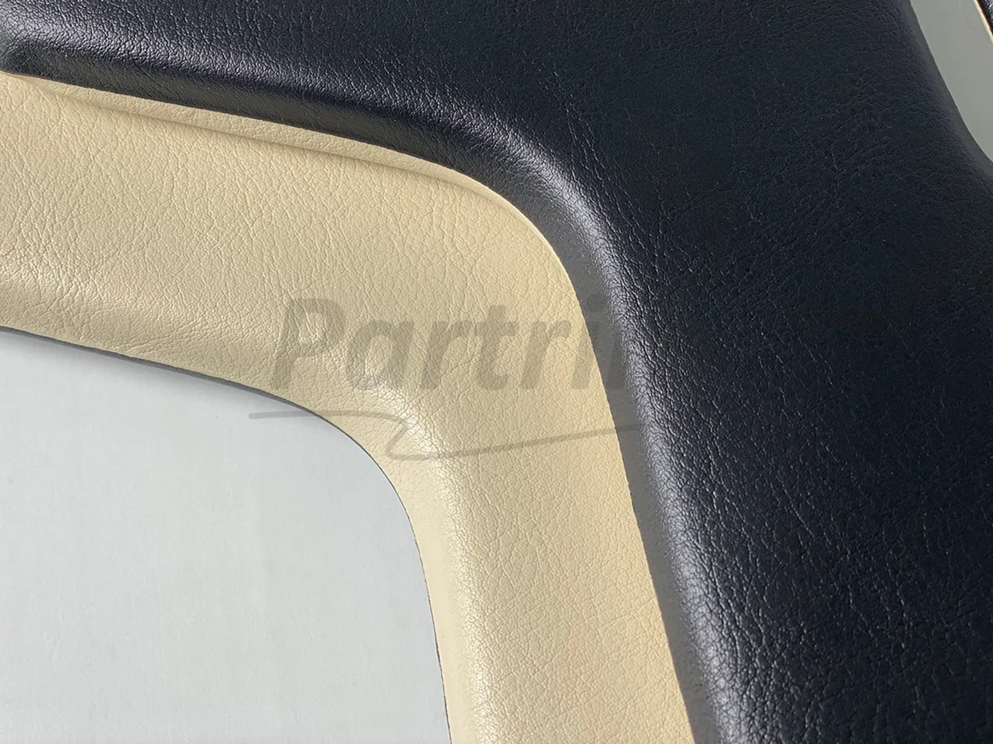 PORSCHE 911 COUPE 1969 - 1977 SUNVISOR BLACK & CREAM  WITH BRACKET
