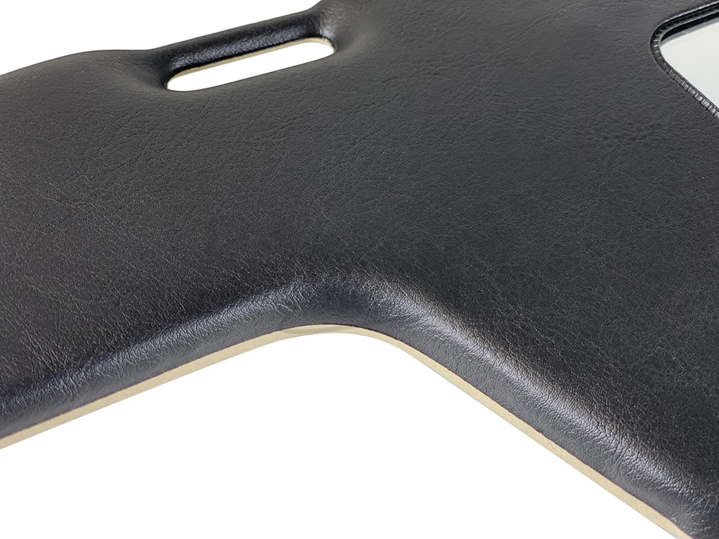 PORSCHE 911 COUPE 1969 - 1977 SUNVISOR BLACK & CREAM  WITH BRACKET RHD