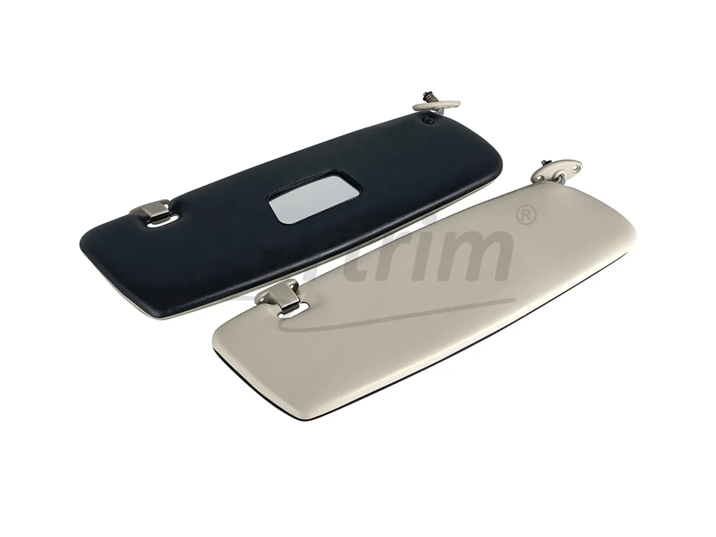 BMW E10 (2002) SUNVISOR CREAM & BLACK