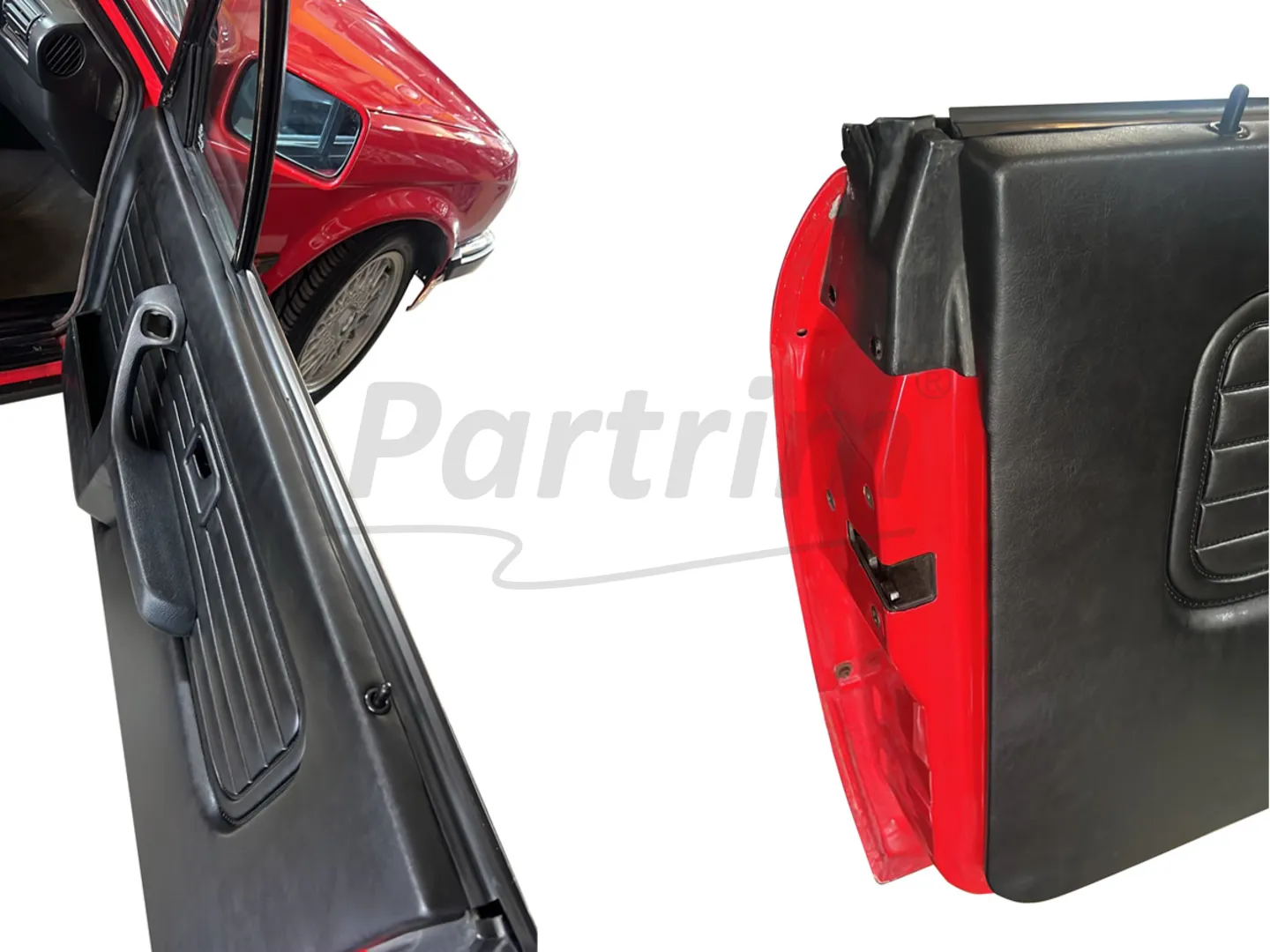 BMW E30 COUPE DOOR PANEL SET R&L BLACK